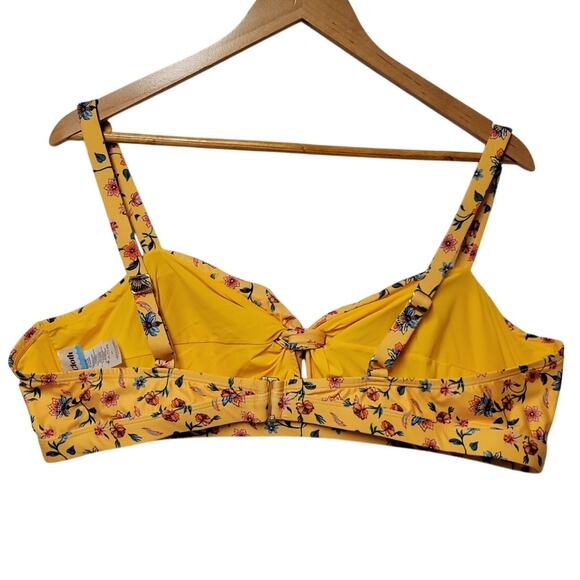 NWOT ModCloth Bikini Top Santa Barbara Saturdays Pin UP Cottage Core Retro SZ 3X - Picture 3 of 7